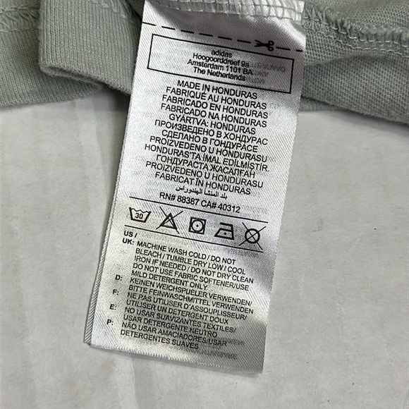 Adidas Positivity Blooms From Within Grey Pullover Short Sleeve Tee Large Unisex - Picture 11 of 12